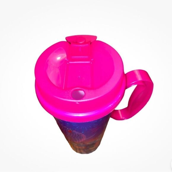 2024 Walt Disney World Resort WDW Hot Pink Refillable Mug Mickey & Friends - Picture 8 of 13